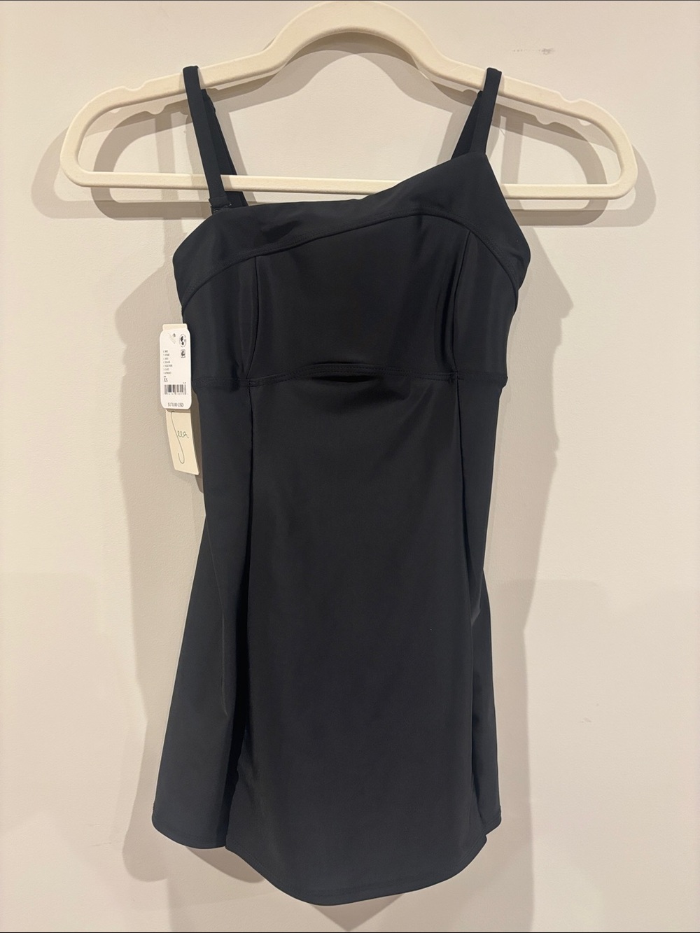 Seea Free People Black One-Piece Swim Dress